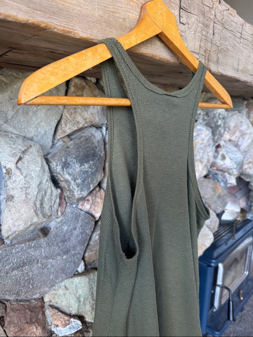 Free People Boho Ribbed A-Line Racerback Tank Women’s Small - Picture 7 of 14